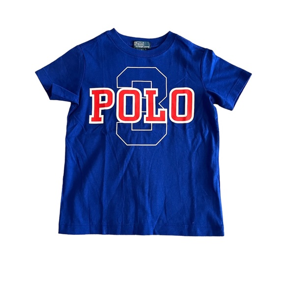 NWT Boys Polo by Ralph Lauren Blue shirt - Picture 1 of 3